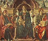 Francesco del Cossa Madonna with the Child and Saints painting